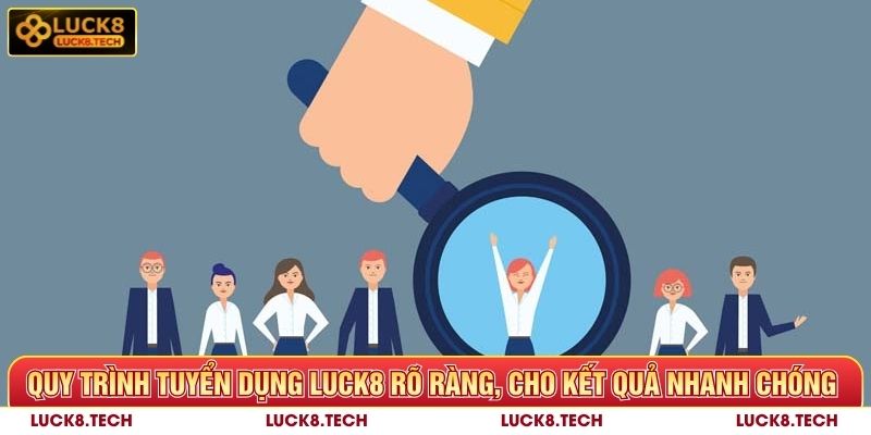 Tuyển Dụng Luck8 - Cơ Hội Hấp Dẫn Không Thể Bỏ Lỡ 2025 6 Quy trình tuyển dụng Luck8 rõ ràng, cho kết quả nhanh chóng